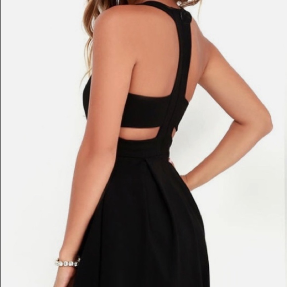 LULUS BLACK DRESS